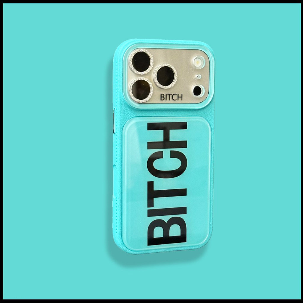 Ốp điện thoại Creative Letter Bad Woman Apple 17pro Thích hợp cho iphone16promax / 17promax Camera k