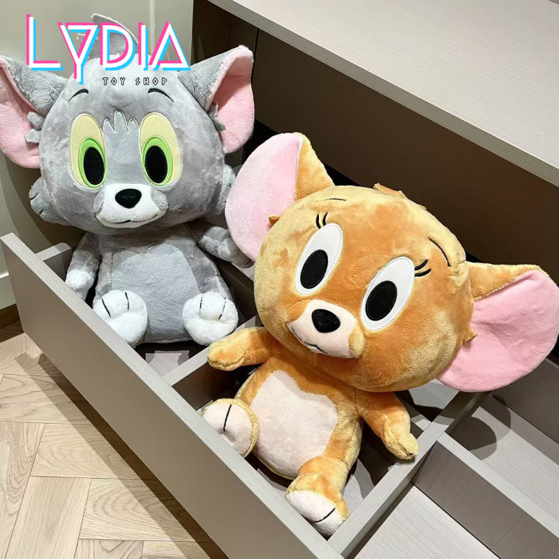 Tom và Jerry Sang Trọng Đồ Chơi Hoạt Hình Dễ Thương Nhồi Bông Mềm Búp Bê Động Vật Tom Cat & Jerry Ch