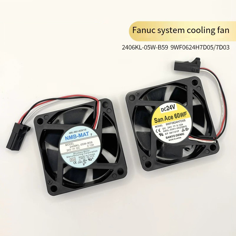 Quạt làm mát lái xe Fanaco 2406KL-05W-B59 9WF0624H7D03 / 7D05