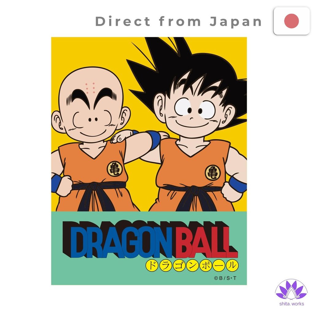 ・Direct from Japan・ Bộ sticker nhân vật Dragon Ball của Small Planet: Goku và Krillin