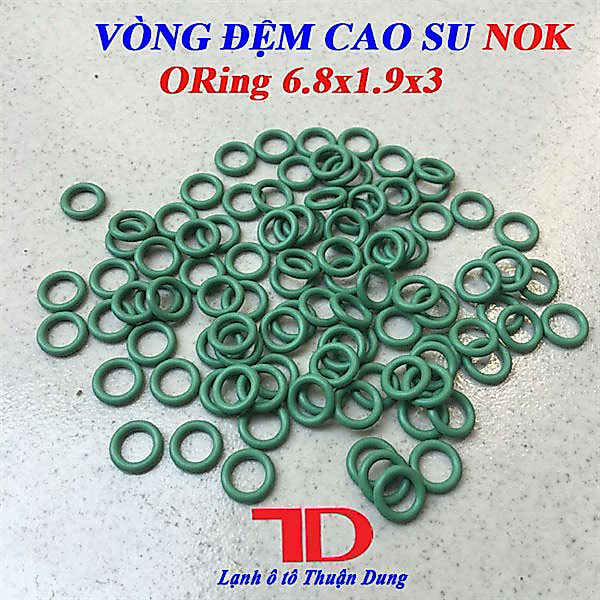 Vòng đệm cao su NOK, Oring cao su 6.8X1.9X3