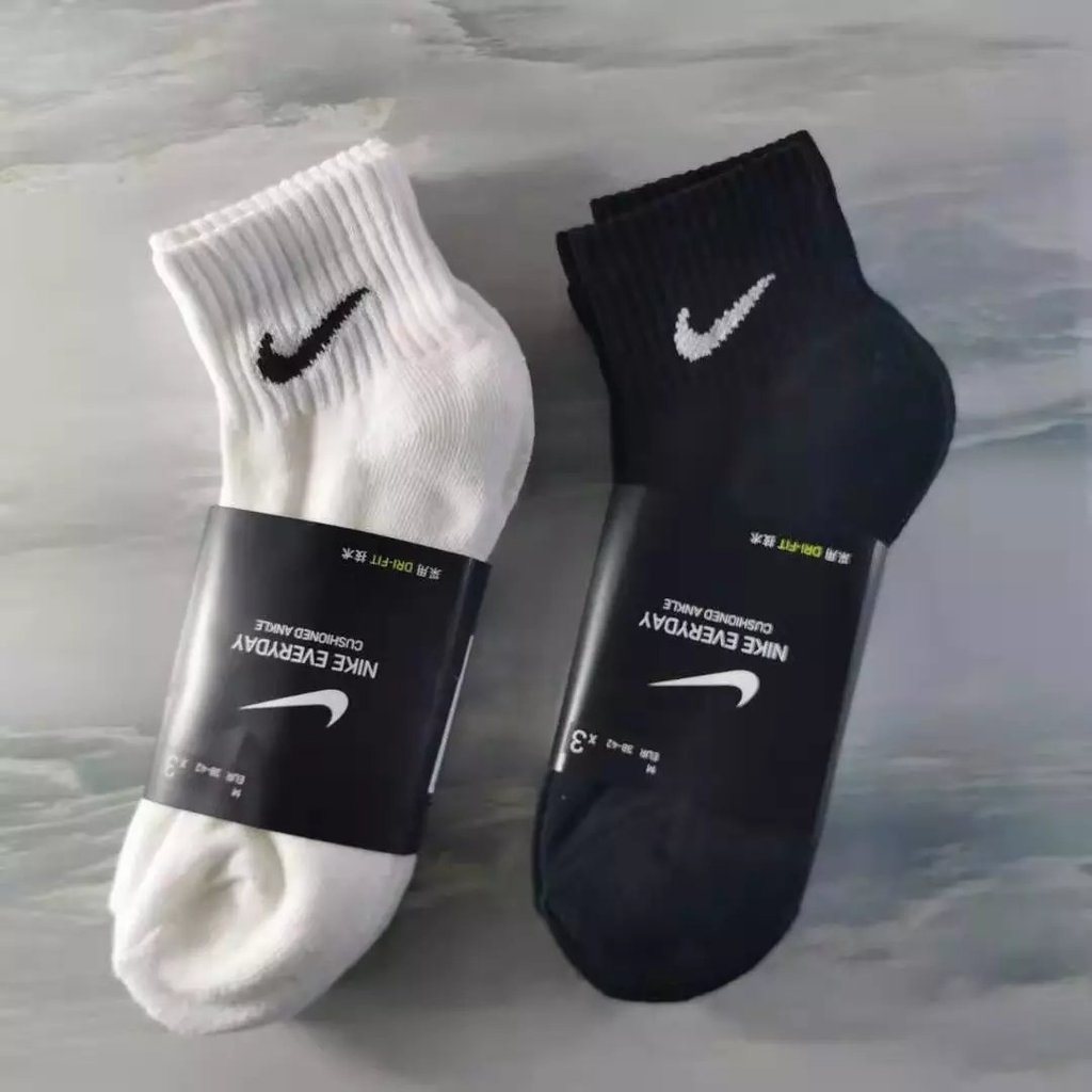[Mua 2 Tặng 1] Tất Nike Nike Giữa Ống Chiến Đấu Thực Tế Elite Tất Bóng Rổ Nam Nữ Khăn Đáy Tất Thể Th