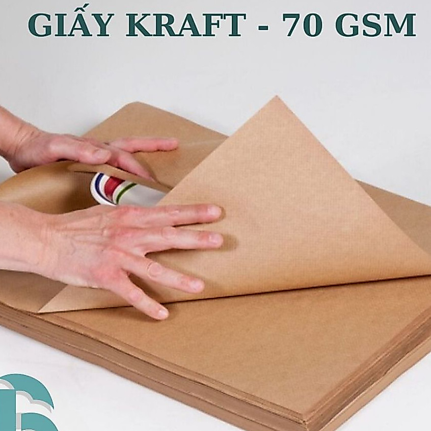 [GIẤY KRAFT A4 - 70GMS] 1000 TỜ KHỔ A4 GIẤY XI MĂNG GIẤY KRAFT KHỔ ĐỊNH LƯỢNG 70GSM - BAOBIONLINE