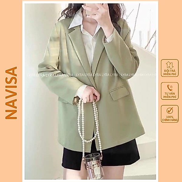 áo khoác blazer phong cách ulzzang Hàn Quốc NAVISA M579