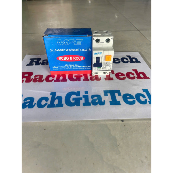 CB chống giật MPE RCBO 30Ma chịu tải 32A