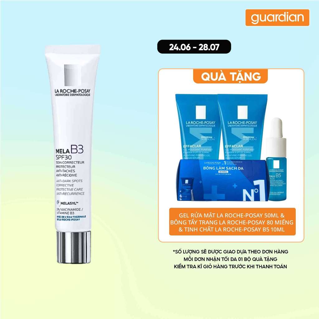 Kem Dưỡng Hỗ Trợ Mờ Thâm Nám & Dưỡng Sáng Da La Roche-Posay Mela B3 Cream 40Ml | Guardian Việt Nam