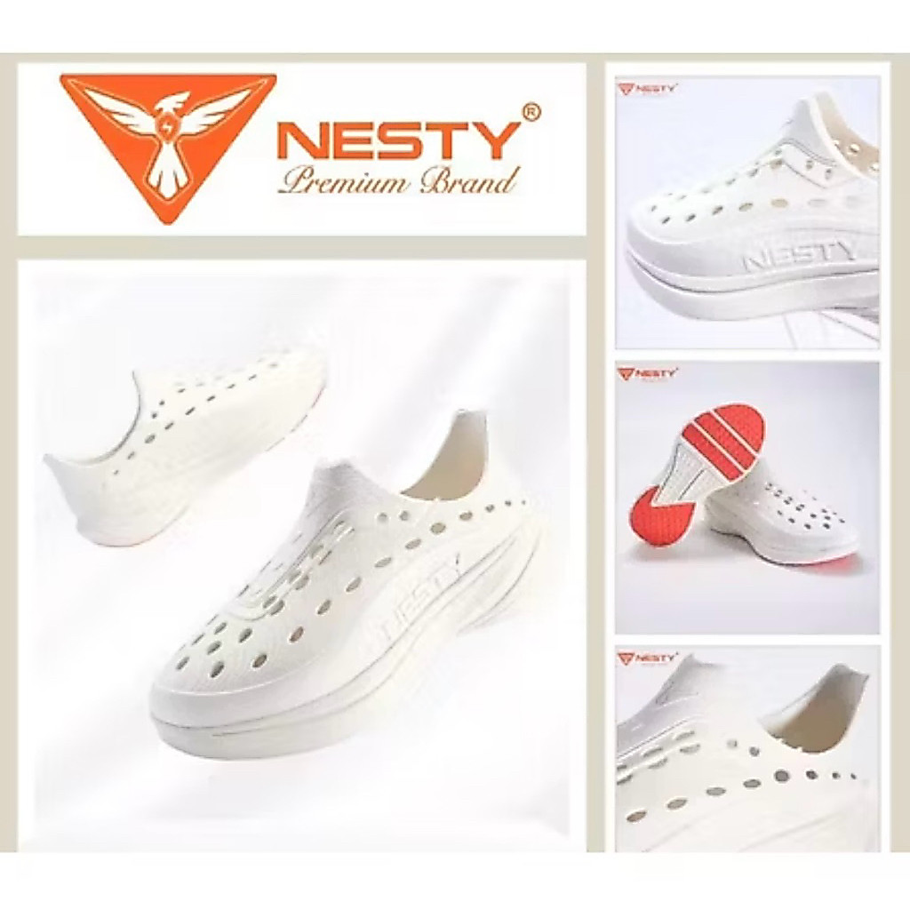 NE27-GIÀY THỂ THAO ĐÚC NGUYÊN KHỐI NHỰA EVA SIÊU NHẸ NHÃN HIỆU NESTY