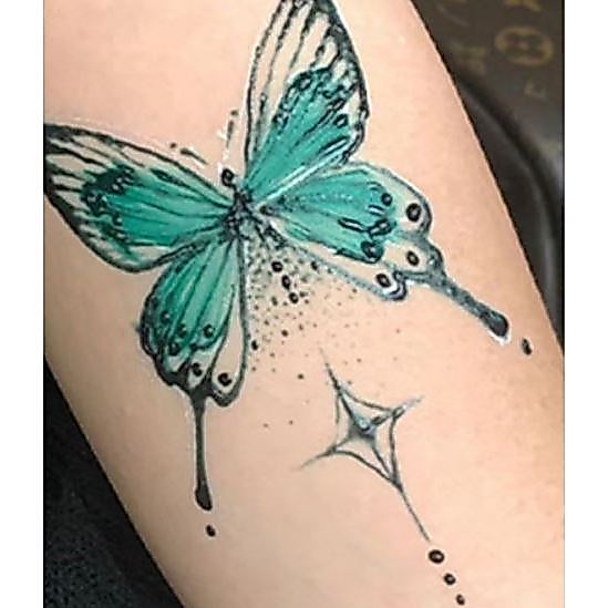 Mực Vẽ Henna Tattoo Tạm Thời – Nhiều Màu Đẹp (mua 4 được 1 khuôn)