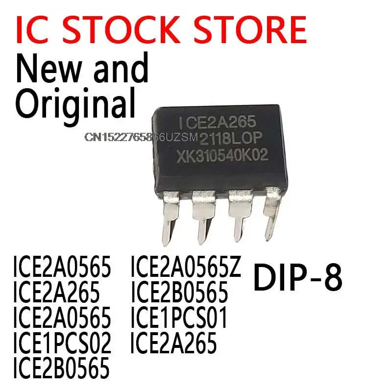5 CÁI ICE2A0565 ICE2A0565Z ICE2A265 ICE2B0565 ICE2A0565 ICE1PCS01 ICE1PCS02 ICE2A265 ICE2B0565 DIP C