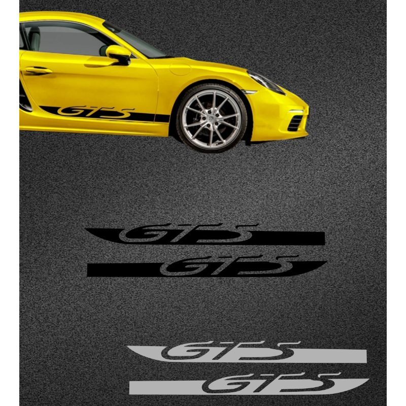 Suitable for PORSCHE stickers, 718 Boxster GTS side decoration stickers, Cayman door decal stickers