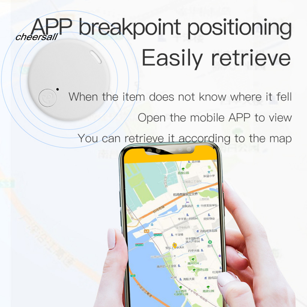 Cổ vũ| Chạy Bằng Pin Gps Tracker Báo Động Tự Động Item Tracker Bluetooth Di Động Gps Tracker Cho Ví 