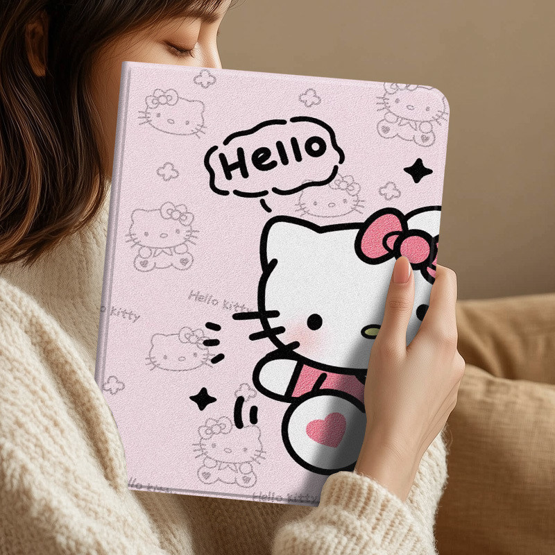 Thích hợp cho Xiaomi Tablet 567 Vỏ bảo vệ OPPO HelloKitty trọn gói