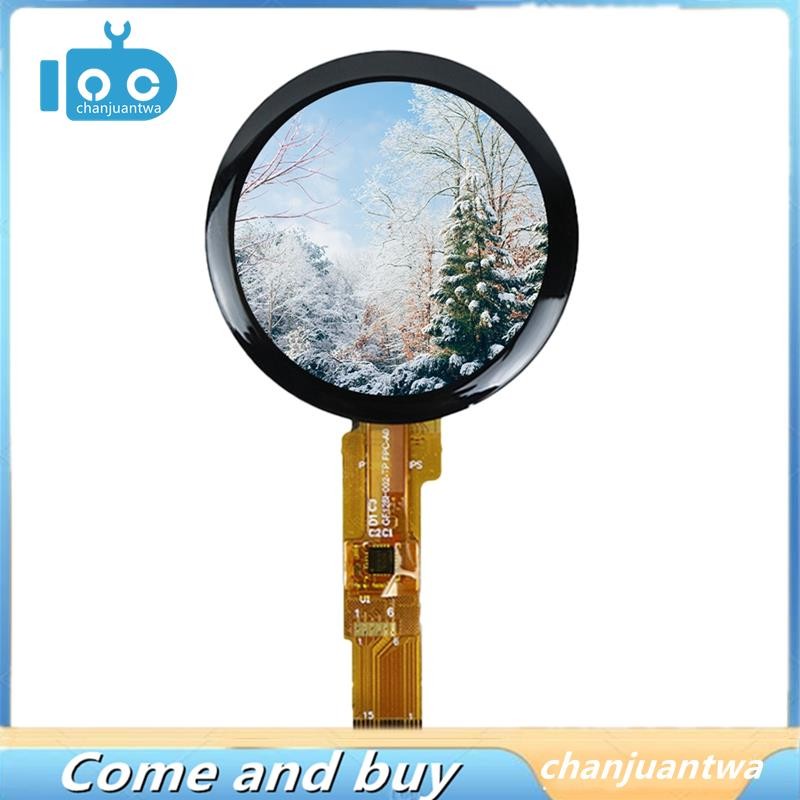 Màn hình cảm ứng IPS tròn 1.28 "Giao diện 4W SPI 15Pin GC9A01 Trình điều khiển CST816T CTP 240x 240