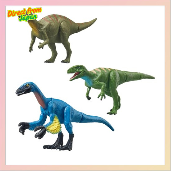 [Direct from Japan] Takara Tomy Ania AA-04 Excavated in Fukui Japanese Dinosaur Set - Animals Dinosa