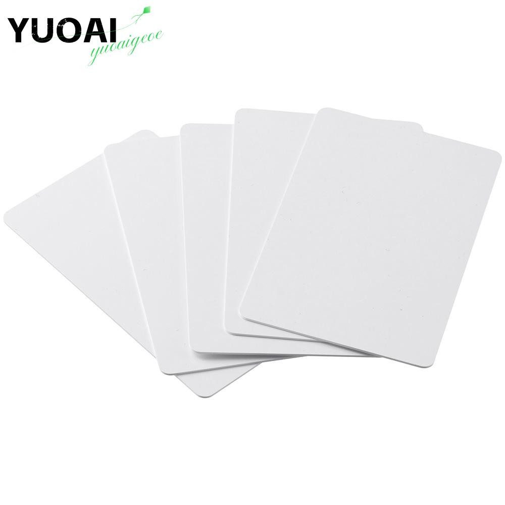 Thẻ NFC YUOAI, Thẻ NFC PVC trắng, Thẻ NFC 215 trống Trang chủ