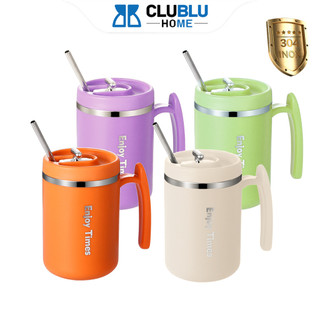  Bình Nước Chome Inox 304 500ml Có Lọc Trà Nắp Chống Tràn Cách Nhiệt Chống Bỏng Đựng Cafe Trà Sữa 