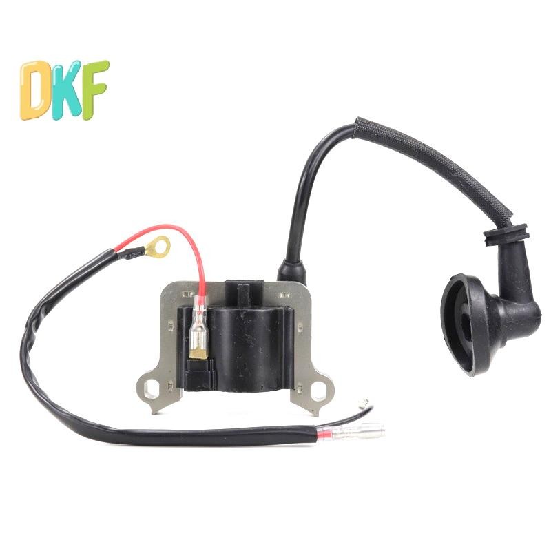 《 DKF-t 》 Cuộn dây cuộn 1E48F phù hợp cho máy cắt chổi 63cc Máy cắt cỏ 48 động cơ Máy cắt cỏ 48F 1E4