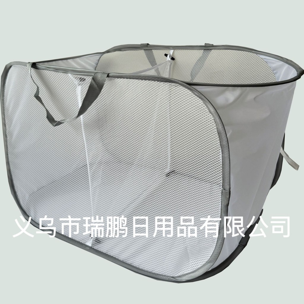 Hot Sale#Dirty Laundry Basket Foldable Laundry Hamper Breathable Laundry Basket Clothes Storage Bin 