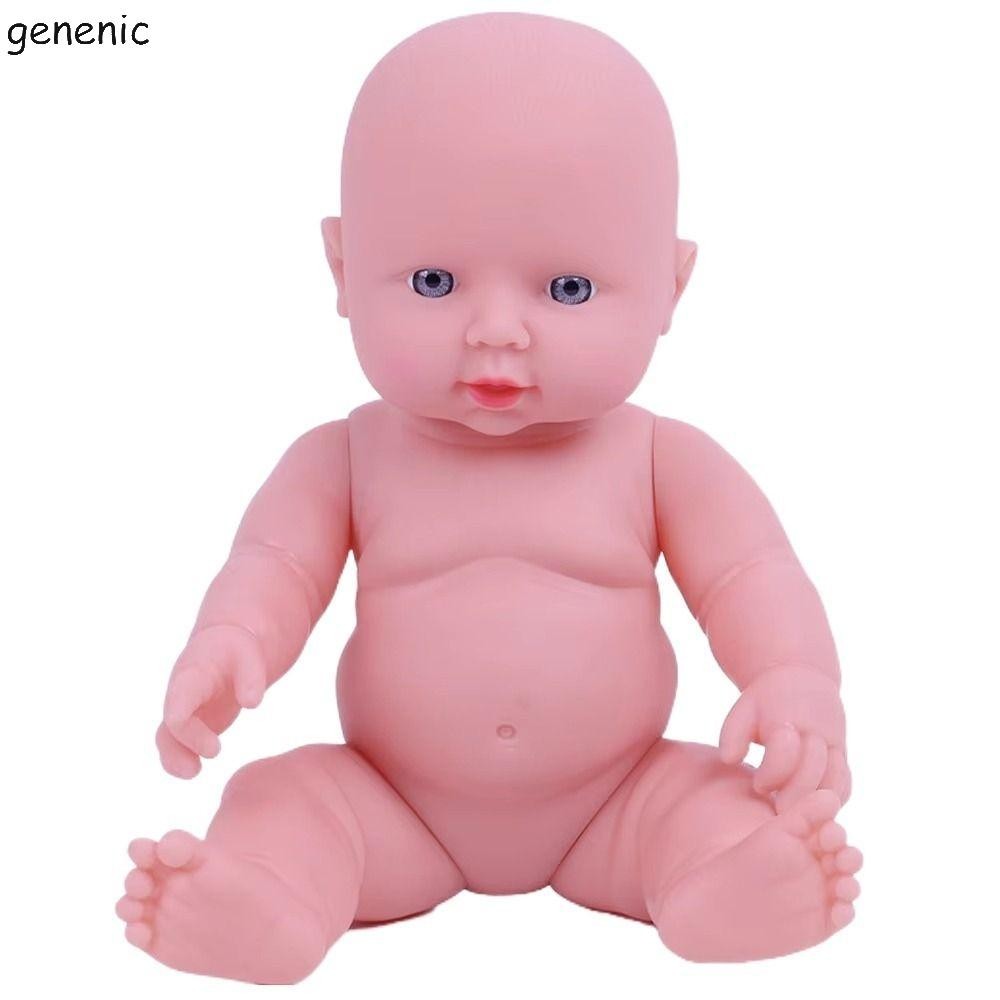 GENENIC Búp bê trẻ sơ sinh GENENIC, Búp bê hình con người Mô phỏng thực tế Búp bê trẻ em, Bé trai Bé