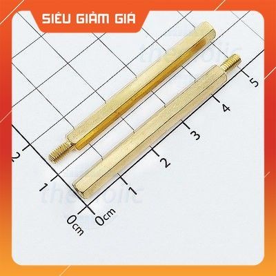 [3 Cái]- Trụ Đồng HEX-M3 Đực-Cái Dài 45mm SmartFix Linh Kiện