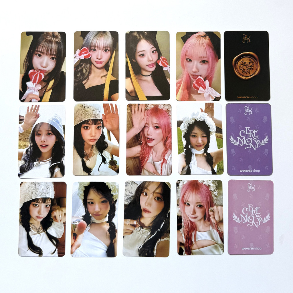 4 QWER Lễ Lomo Cards Bawige WVS Sinh 2 Rock POP-UP MANITO TBH FAKE IDOL Thuật toán Blossom Harmony t