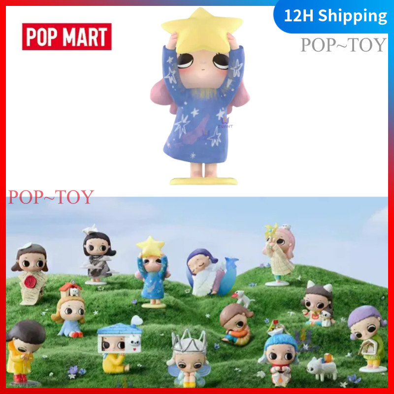 POPMART Nyota Growing up by your way Series Blind Box Cute Figures Nyota v2 Pop Mart   đồ chơi búp b