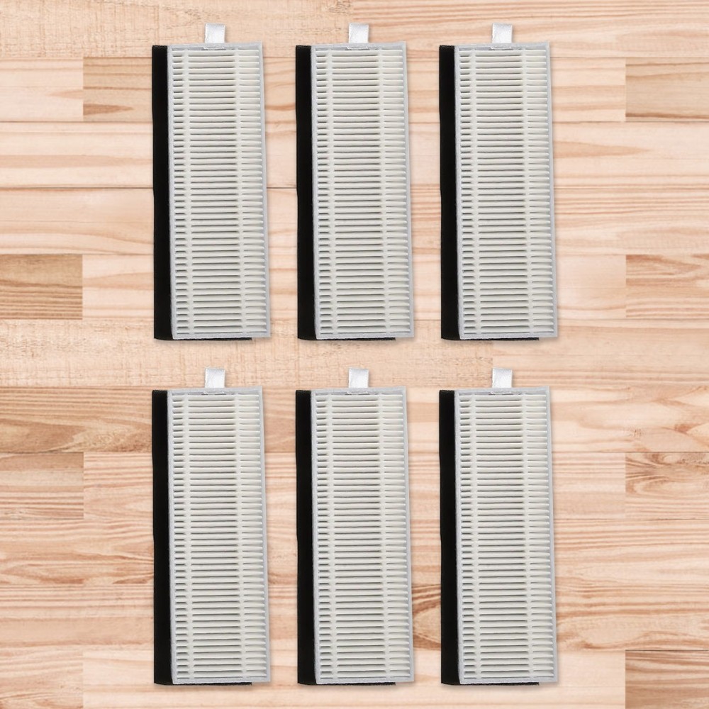 [DOLLDOLL-VN]Robot Vacuum Filter Kit Compatible with For ILIFE V3x Includes Six Units