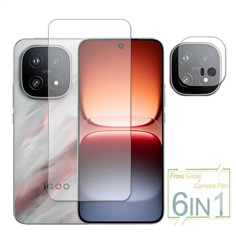 Dành Cho ViVo iQOO 15 Kính ViVo iQOO 15 Bảo Vệ Màn Hình Bảo Vệ Trong Suốt Kính Cường Lực Điện Thoại 