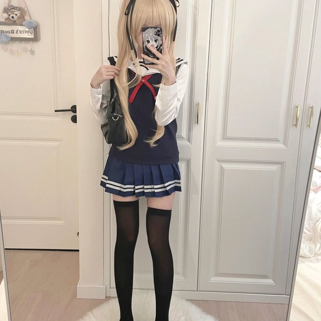 Cách nuôi dạy một người bạn gái nhàm chán cos Fukui Eri, Kato Megumi, Shiya cosplay Kiểu Nhật JK Ngư