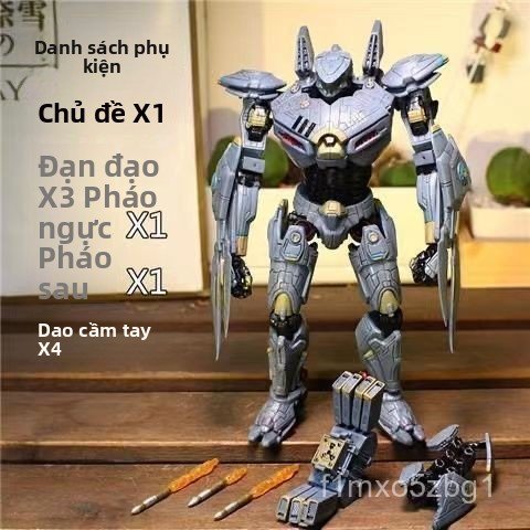 Mô hình Striker Eureka Pacific Rim NECA robot cơ giáp Úc khớp di chuyển hành động đồ chơi quà tặng b