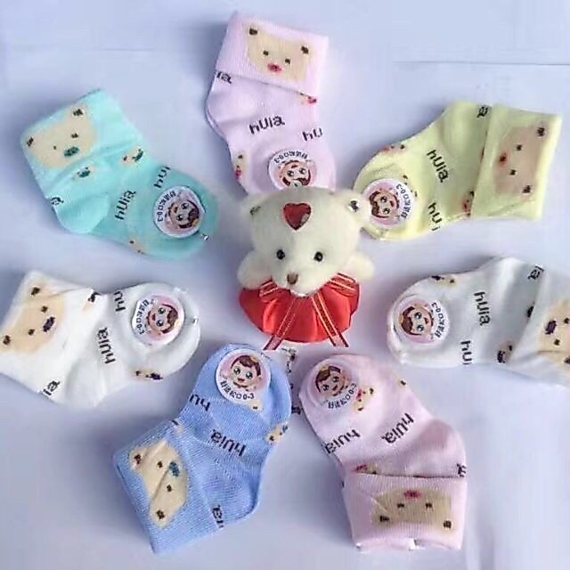 Sét 2 đôi tất cho bé sơ sinh 0-3 tháng (sỉ , lẻ)