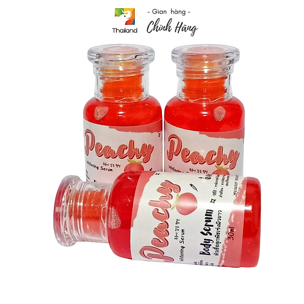 Serum Glutathione Arbutin Melty Peachy Whitening Body Serum Thái Lan
