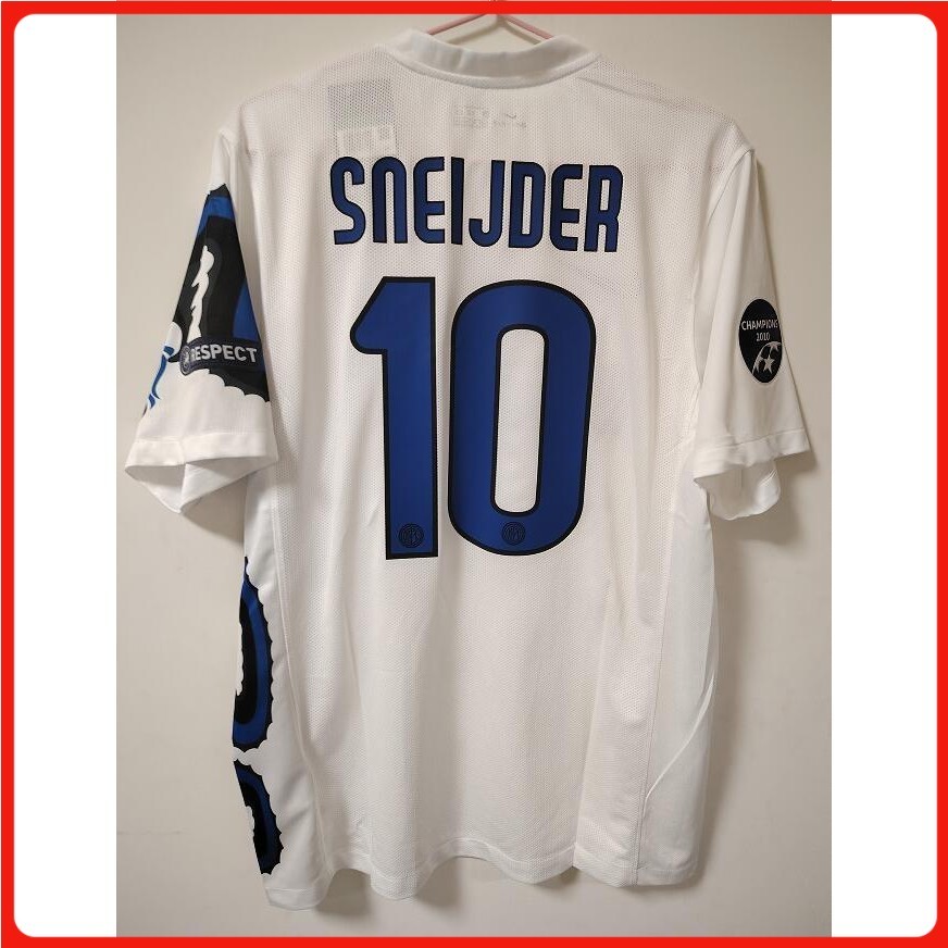 S-XXL 10-11 Inter Milan Milano Sân Khách Retro Áo Bóng Đá Chất Lượng Hàng Đầu Vintage Áo Bóng Đá Tùy