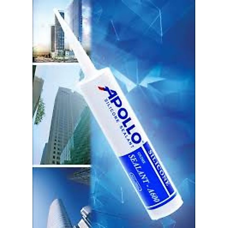 Keo silicon Apollo A600 trắng trong chính hãng