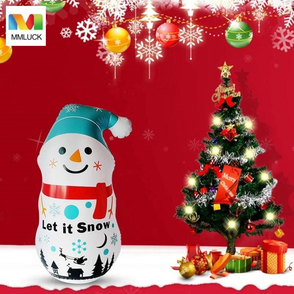 MMLUCK Ông Già Noel Bơm Hơi Tumbler, Halloween Bí Ngô Người Tuyết Mô Hình Bơm Hơi, Trang Trí Giáng S
