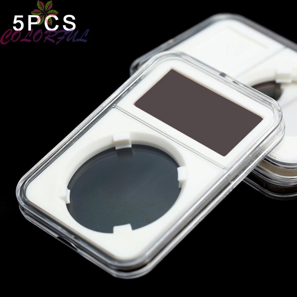 Coin Box Protective 39mm Case Money Organizer Storage Capsule Collecting