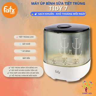 Máy úp bình sữa, bát đĩa, tiệt trùng UVC, sấy khô & bảo quản fatz baby Tidy 7 FB4610TY