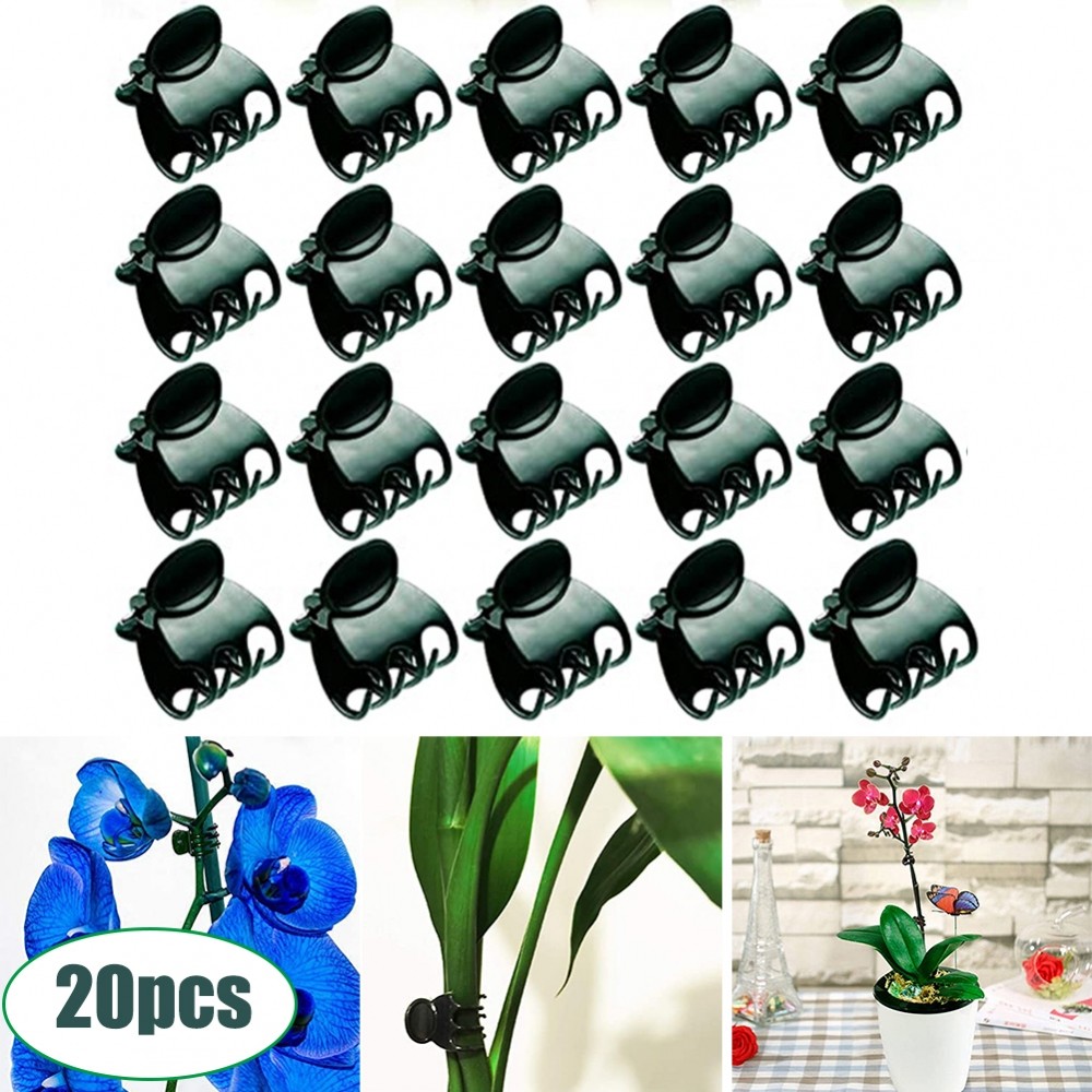Plant Support Clip, Orchid Clip, Phalaenopsis Orchid Flower Tied Clamp , Plastic
