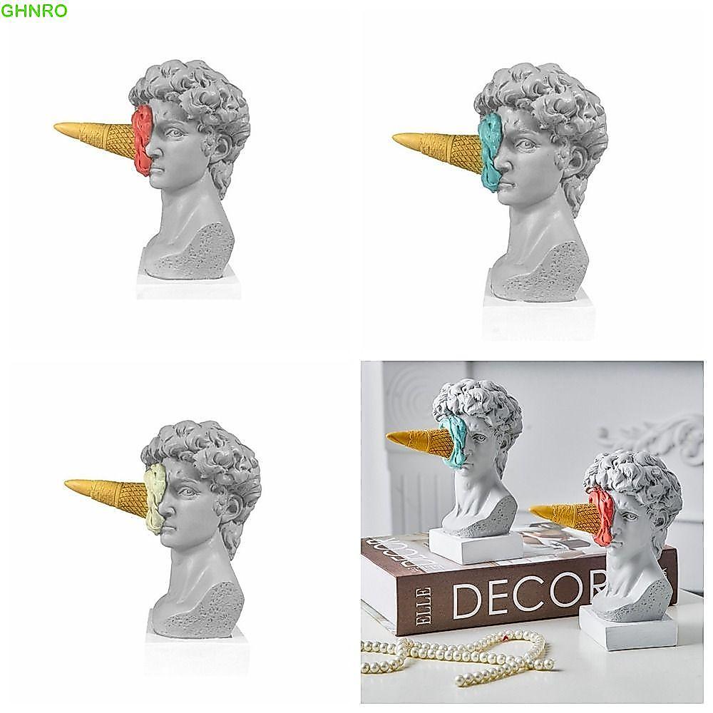 Tượng GHNRO David, Tượng David Nhân Vật Phương Tây Bắc Âu, Tượng David, Khuôn Mặt Đập David Nửa Chiề