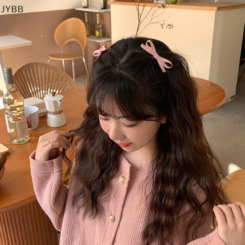 Jybb 2 cái kẹp tóc nơ kẹp tóc nơ ba lê ngọt ngào Kẹp tóc nơ kẹp tóc kẹp tóc nữ mini Kẹp tóc Phụ kiện