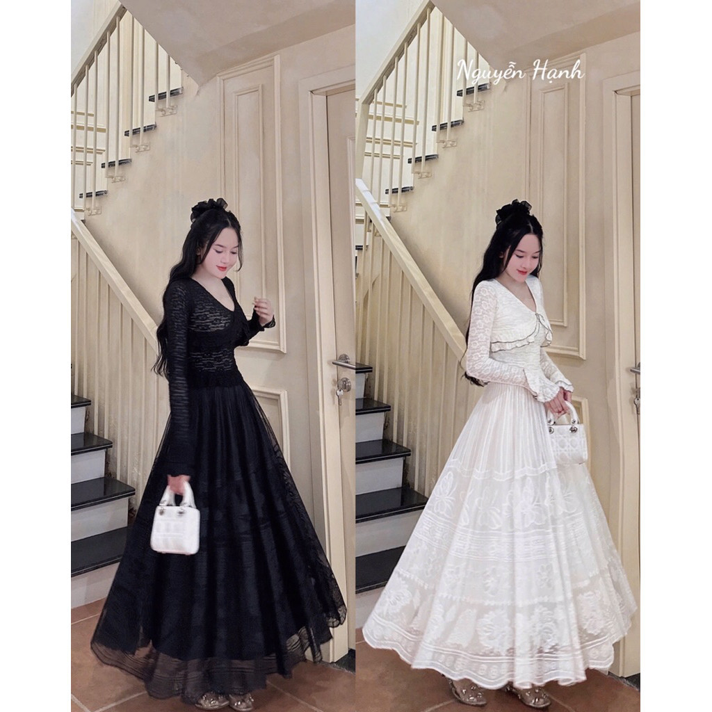 SÉT REN ÁO TAY DÀI BÈO , CHÂN  MAXI BYJOLIE