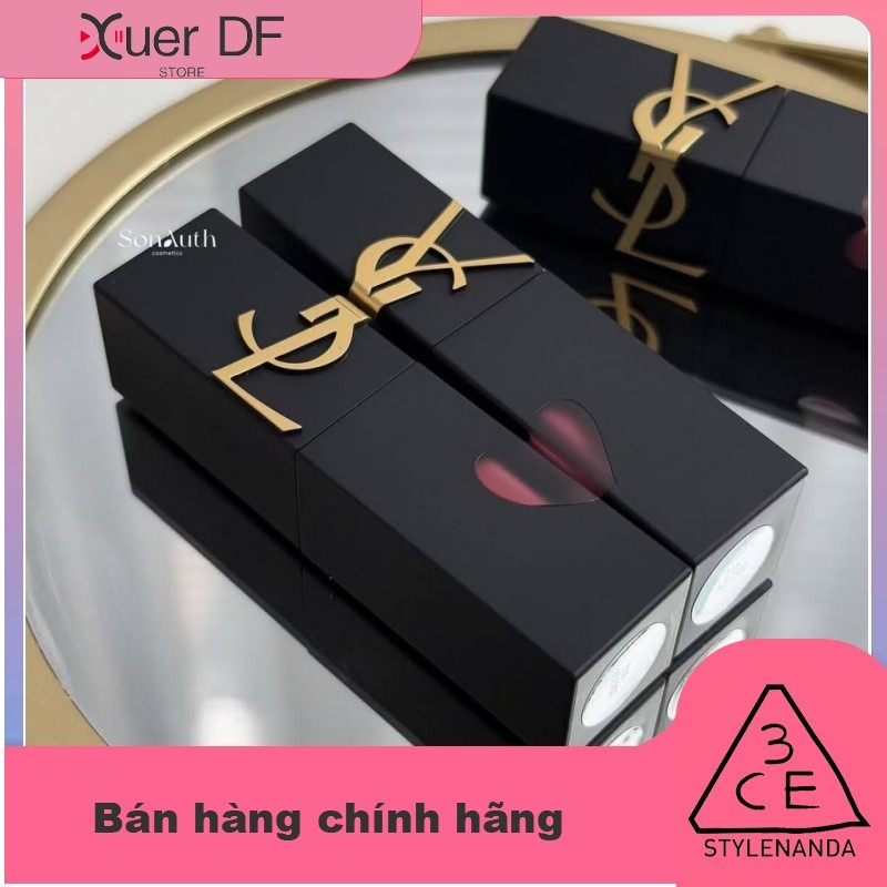  Cam Kết Chính Hãng  ✨ Son Kem Lì Ysl The Inks Vinyl Cream bản mới ra mắt Full Size Full Box Chính Hãng 