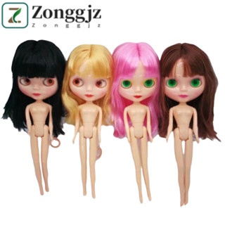 ZONGGJZ Girl Blyth Doll, Đổi Mắt Bốn Màu Mắt Bjd Doll Body, Búp Bê Humanoid Khớp Di Chuyển Được Màu Tóc 30cm Đồ Chơi Búp Bê Khớp Cao Phụ Kiện DIY