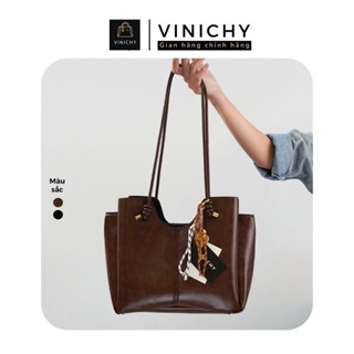 Túi xách nữ đeo vai VINICHY, tote dung tích lớn size 30cm HA779