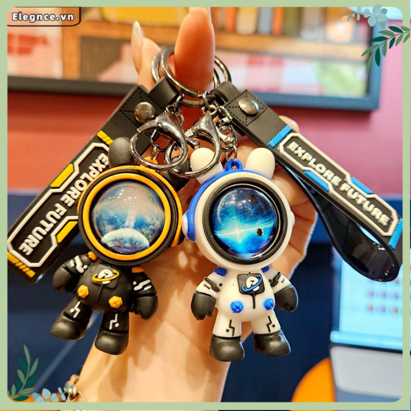 【Elevn】Móc khóa hình phi hành gia bầu trời đầy sao Mặt dây chuyền móc khóa ô tô sáng tạo Quà tặng cặp đôi | BigBuy360 - bigbuy360.vn
