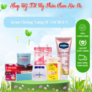 Combo 7 Món Hỗ Trợ Dưỡng Trắng Da Bạch Ngọc Liên Vaseline