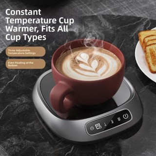Máy hâm nóng cốc cà phê giới hạn UPSCALE, Bộ giữ nhiệt Coaster Tự động tắt máy sưởi để bàn, Chức năng hẹn giờ cài đặt nhiệt độ 3 chạy bằng USB Máy hâm nóng cốc thông minh Văn phòng / Sử dụng tại nhà