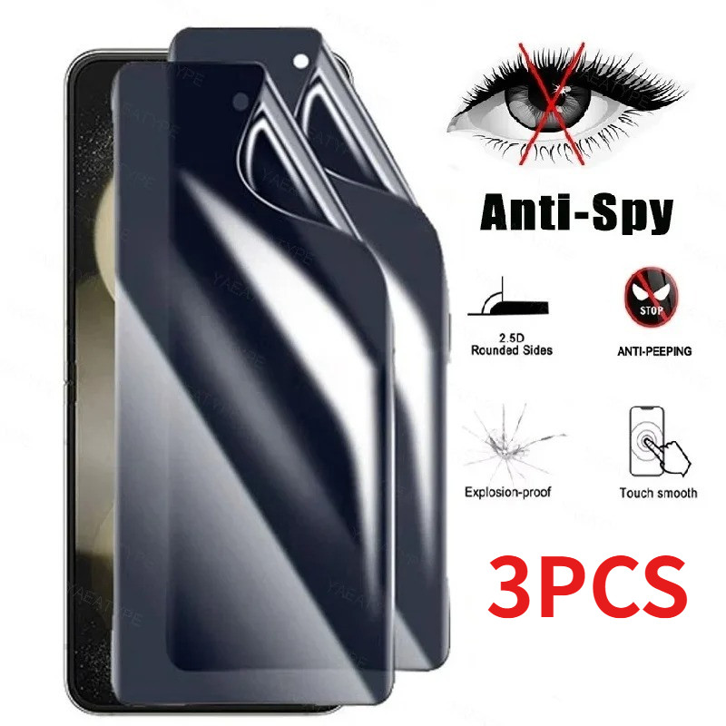 3 Phim Hydrogel Riêng Tư Cho TCL 60 60R 50 XE SE XL LE Pro NxtPaper 5G Chống Gián Điệp Nhìn Trộm Điệ