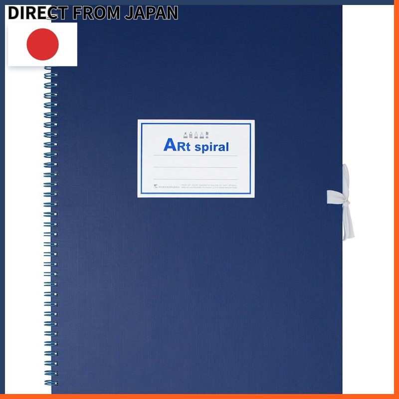 Maruman Sketchbook F0 Art Spiral Thick Drawing Paper Red 24 Sheets S310-01