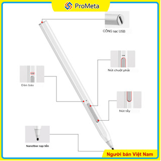 Bút stylus cho Microsoft Surface Pro 12/11/10/8/9/X 3/4/5/6/7 Surface Go 3 2 Book Latpop 4096 Cấp Độ Pen